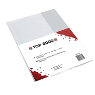 OKŁADKA NA ZESZYT TOP 2000 BG5 A4 PP 90MIC. GROSZKOWE op. 5 sztuk