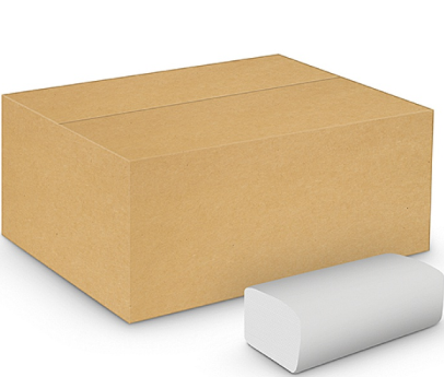 Ręczniki składane ZZ celulozowe VELVET Professional, 2-warstwowe, 3000 listków, 20szt., białe