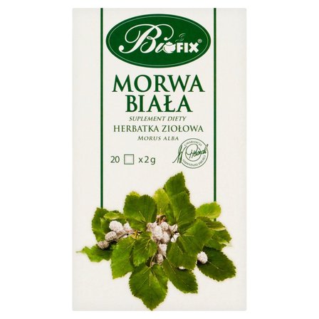 Herbata exp Bifix morwa biała 20 tor