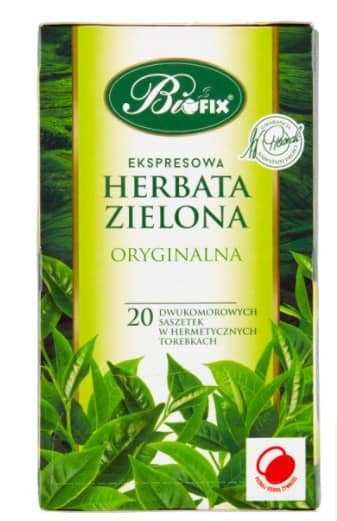 Herbata BIFIX zielona orginalna 20x2g