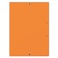 Teczka z gumką DONAU, preszpan, A4, 390gsm, 3-skrz., pomarańczowa