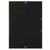 Teczka z gumką DONAU, karton, A4, 400gsm, 3-skrz., czarna