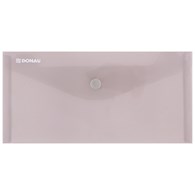 Teczka kopertowa DONAU zatrzask, PP, DL, 180mikr., dymna