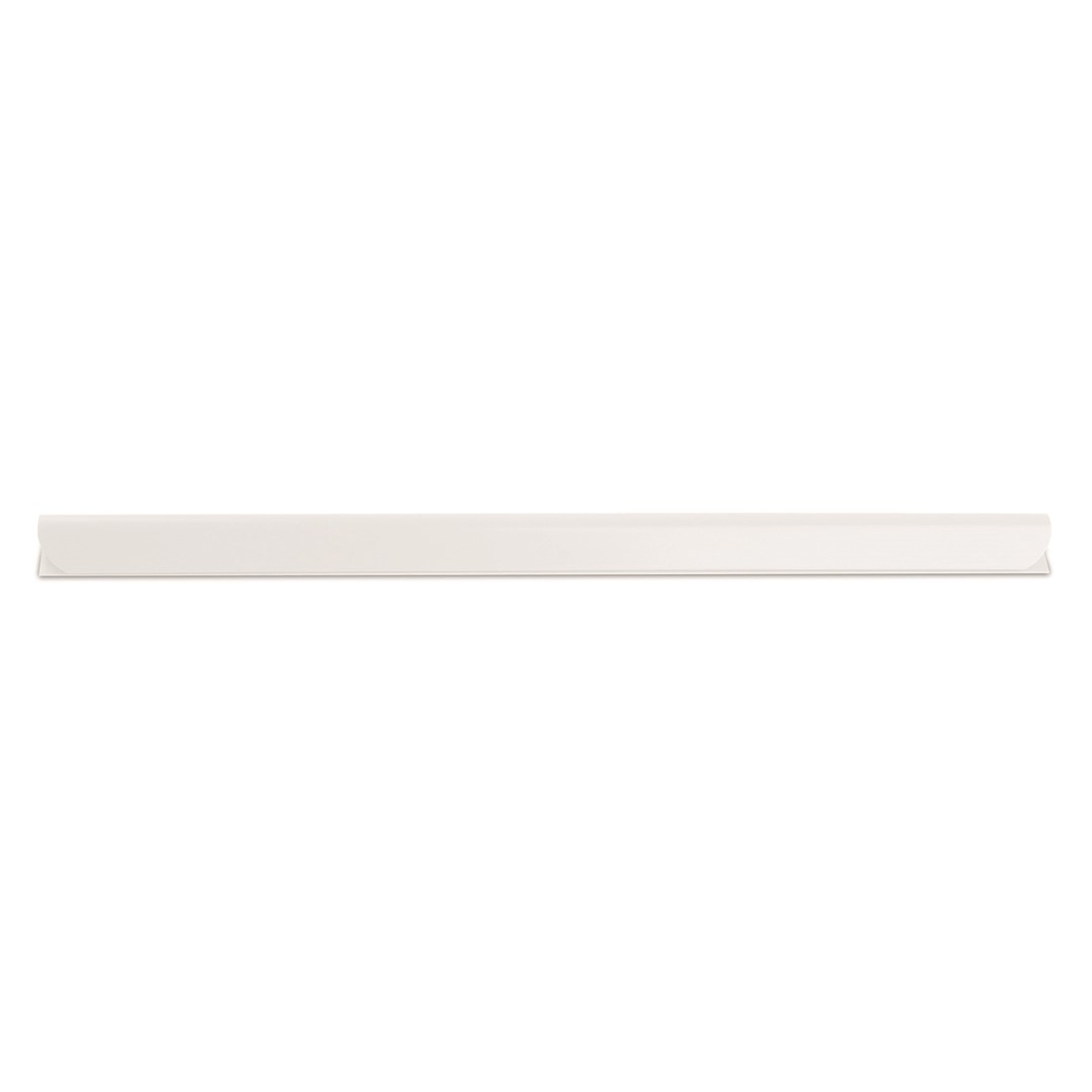 Listwa zaciskająca DONAU, PVC, A4, 6mm, do 60 kartek, biała 10 szt./opak.