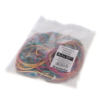 Gumki recepturki DONAU, 100g, mix kolorów