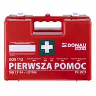 Apteczka DONAU SAFETY, plastikowa, K-10 +A, pomarańczowa