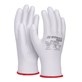 Rękawice DONAU SAFETY PU White, kat. II, rozm. 10, białe