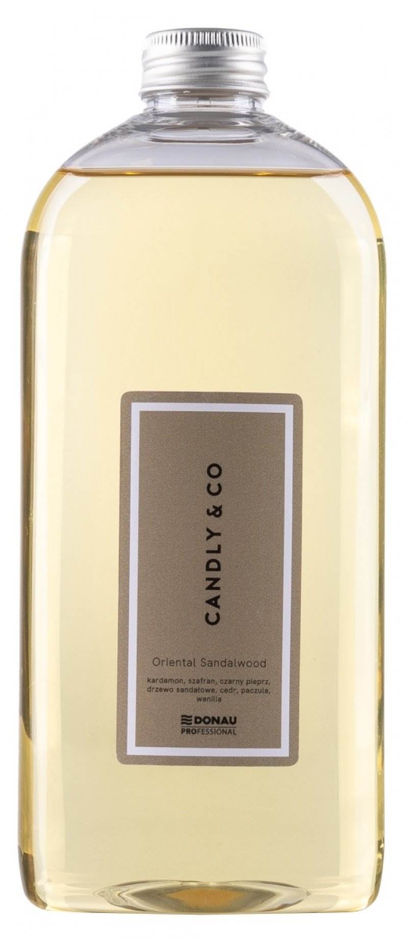 Uzupełnienie do dyfuzora elektrycznego DONAU PROFESSIONAL by CANDLY&CO, 500ml, Oriental Sandalwood