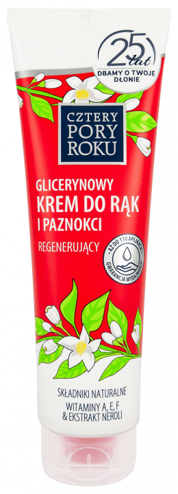 Krem do rąk CZTERY PORY ROKU Witamina, glicerynowy, 130ml