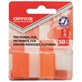 Zakładki indeksujące OFFICE PRODUCTS, PP, 25x43mm, 1x50 kart., blister, pomarańczowe