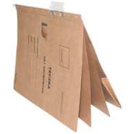 Teczka zawieszkowa DONAU na akta osobowe, karton, A4, 230gsm, brązowa