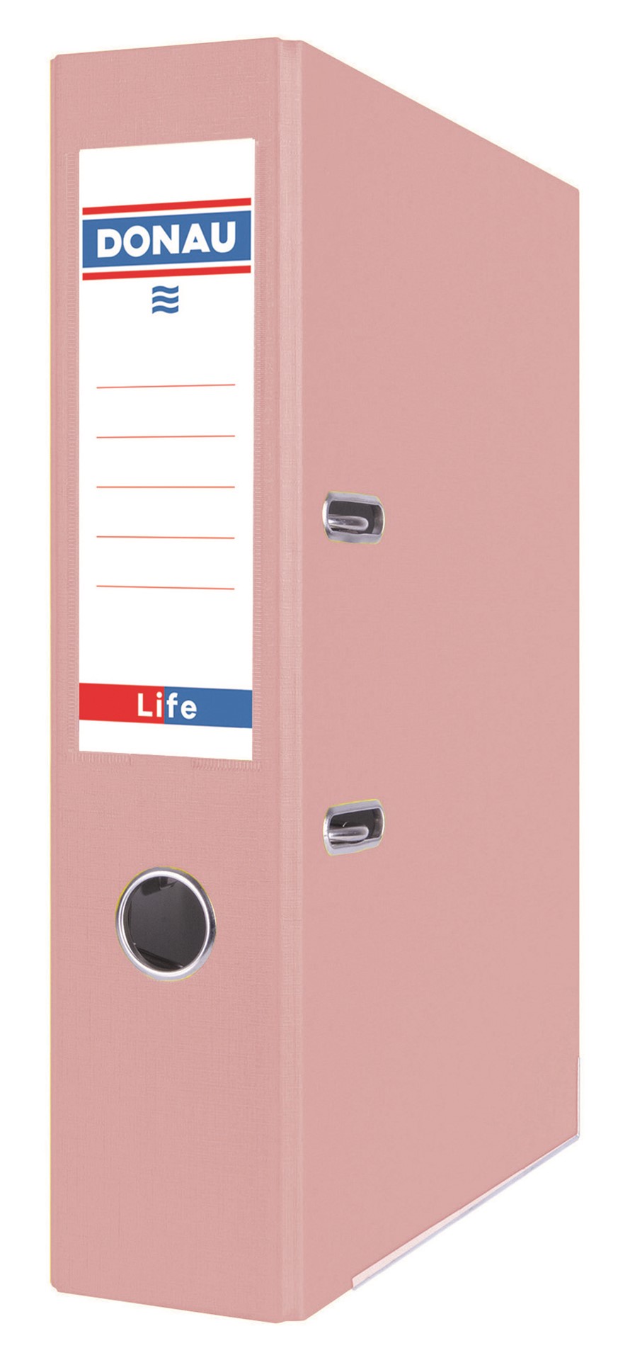 Segregator DONAU Life, pastel, A4/75mm, różowy