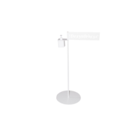 Stojak do dezynfekcji OFFICE PRODUCTS, z dozownikiem, biały