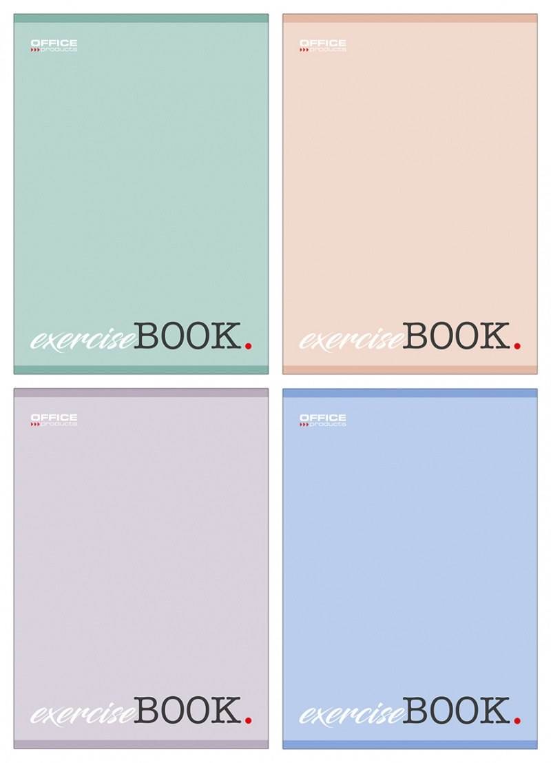 Zeszyt szkolny OFFICE PRODUCTS, A5, w kratkę, 32 kart., 60gsm, mix kolorów