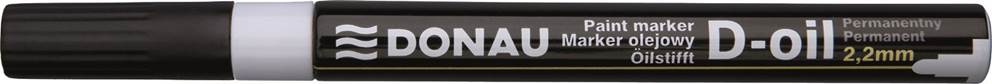 Marker olejowy DONAU D-Oil, okrągły, 2,2mm, biały