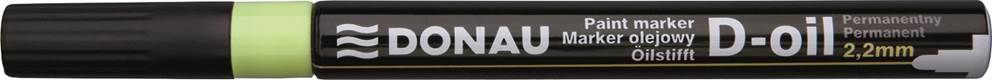 Marker olejowy DONAU D-Oil, okrągły, 2,2mm, żółty