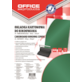 Okładki do bindowania OFFICE PRODUCTS, karton, A4, 250gsm, błyszczące, 100szt., zielone