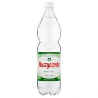 WODA mineralna MUSZYNIANKA NGAZ 600ML PET niskonasycona co2 8szt