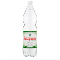 WODA mineralna MUSZYNIANKA NGAZ 1,5 L PET niskonasycona co2 6szt [ kaucja ]