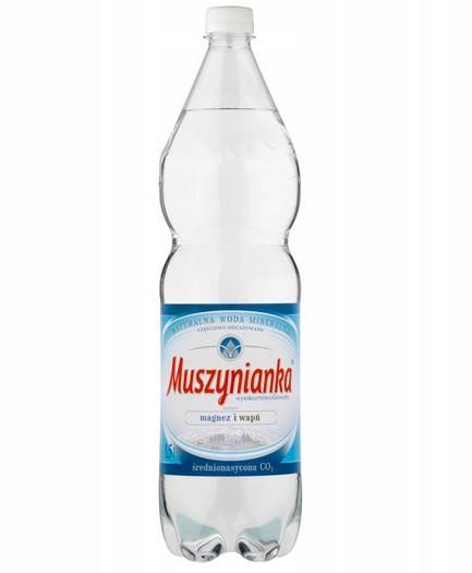 WODA mineralna MUSZYNIANKA GAZ 1,5 L PET średnionasycona co2 6szt
[ kaucja ]