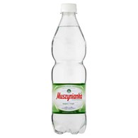 WODA mineralna MUSZYNIANKA NGAZ 600ML PET niskonasycona co2 8szt [ kaucja ]