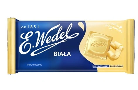 CZEKOLADA  BIAŁA  WEDEL 80G
