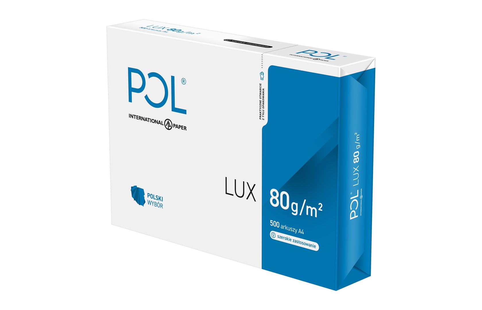 Papier ksero biały A4/80g 500 arkuszy IP POLLux