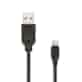 Uniwersalny kabel Micro USB EXC Whippy, 2m, czarny