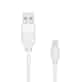 Kabel kompatybilny z lightning EXC Whippy, 0,9m, biały