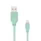 Kabel kompatybilny z lightning EXC Whippy, 2m, miętowy