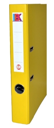 Segregator PP A4/50mm KBK Kolor żółty