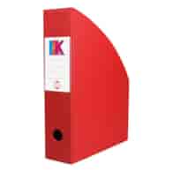 Pojemnik na dokumenty 70mm CZERWONY, PVC, KBK