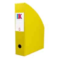 Pojemnik na dokumenty 70 mm ŻÓŁTY, PVC, KBK