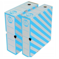 Pudło archiw  białe 80mm KBK