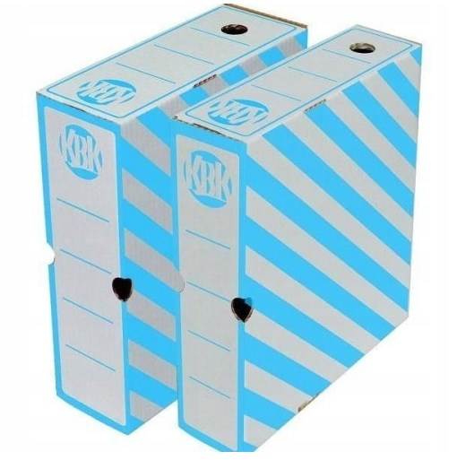 Pudło archiw  białe 80mm KBK