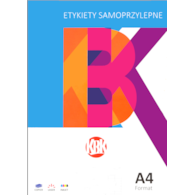 Etykiety samop A4L  63x38/100 KBK