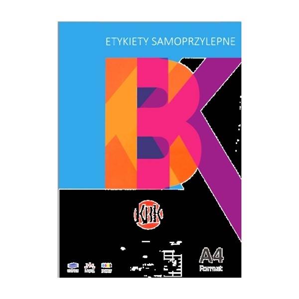 Etykieta samoprzylepna KBK A4 105mmx48mm