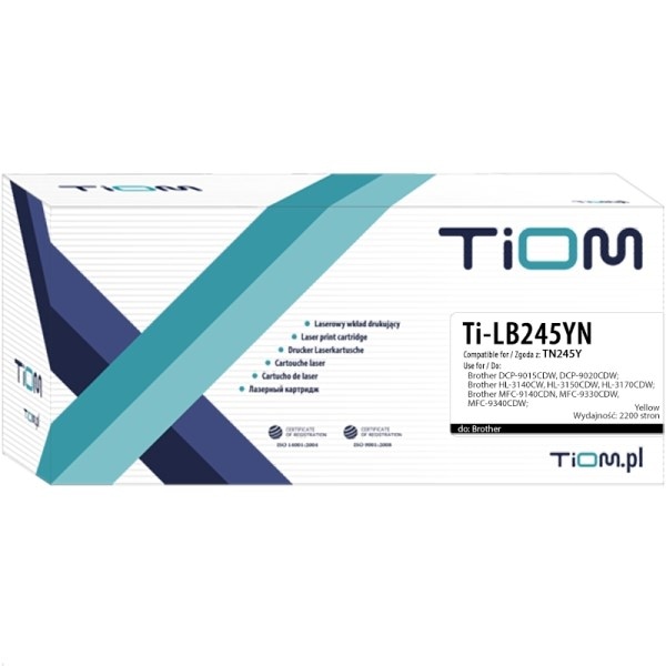 Toner BROTHER TN-245  yellow TIOM 2,2k