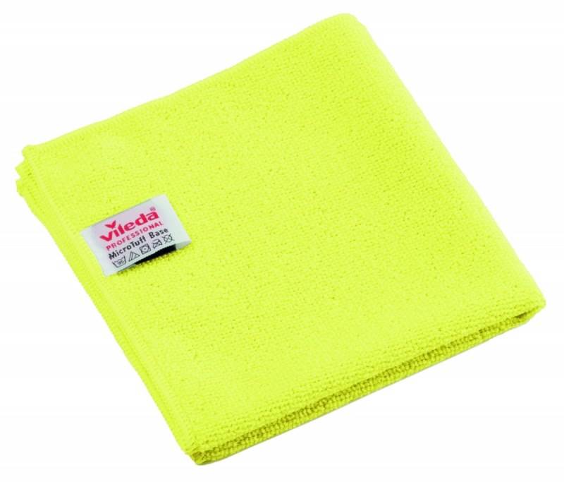 Ściereczka VILEDA PROFESSIONAL MicroTuff Base, 36 x 36 cm, żółta