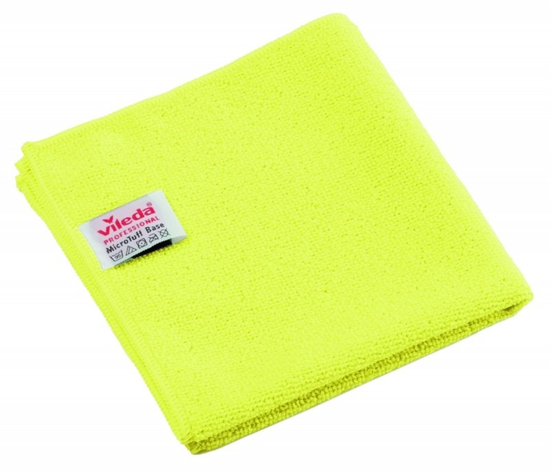 Ściereczka VILEDA PROFESSIONAL MicroTuff Base, 36 x 36 cm, żółta 5szt