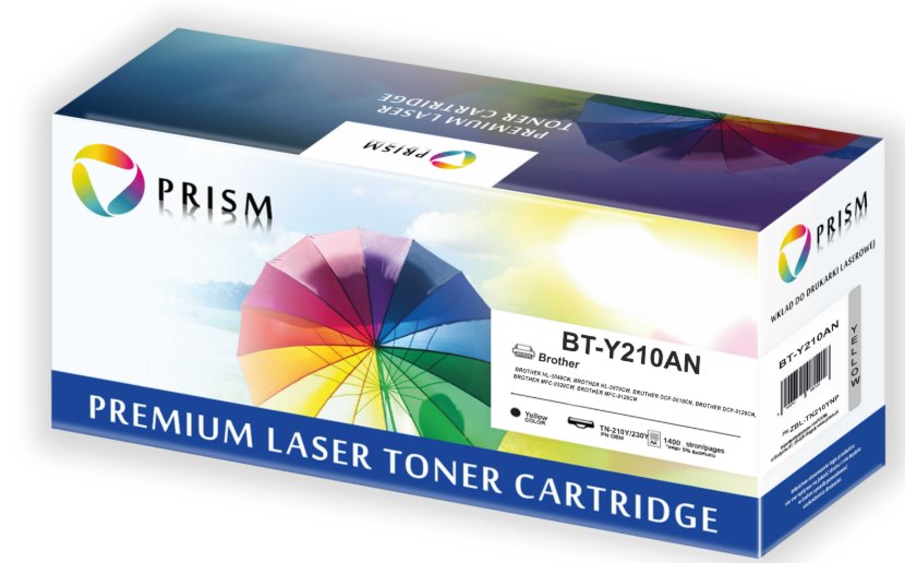 Toner BROTHER TN-210/TN-230 Yellow PRISM