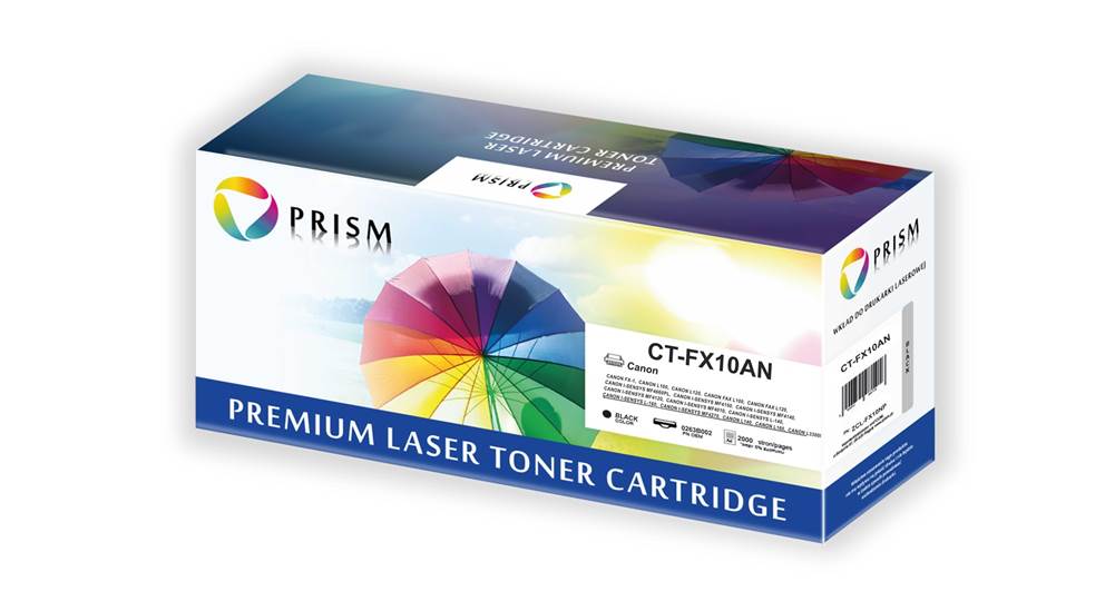 PRISM CANON TONER FX-10 2K 100% NEW 2612A