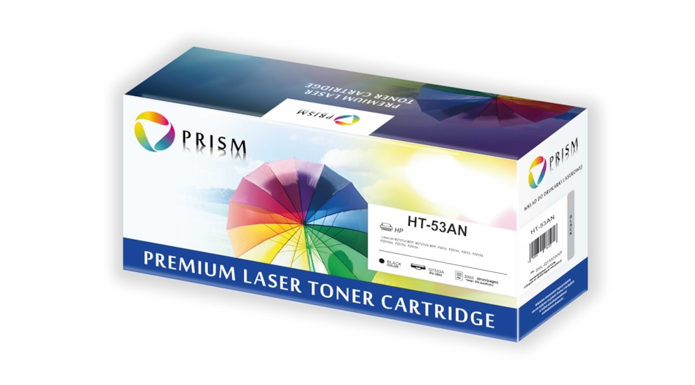 PRISM HP Toner nr 53A Q7553A 3k CRG 715 100% new