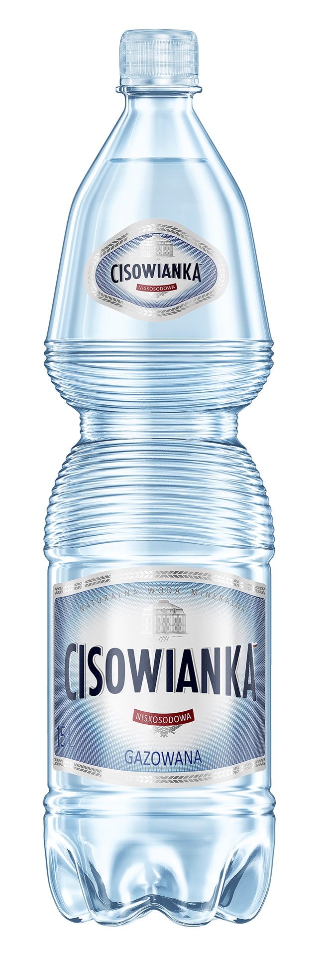 Woda mineralna Cisowianka gazowana 1,5 l PET 6szt