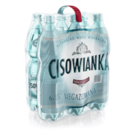 Woda mineralna Cisowianka niegazowana 1,5 l PET 6szt [ kaucja ]