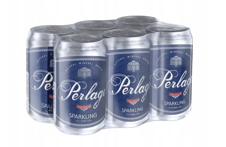 Woda miner CISOWIANKA 0,3 Perlage puszka 6szt