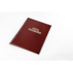TECZKA NA AKTA OSOBOWE PVC BORDO Panta Plast