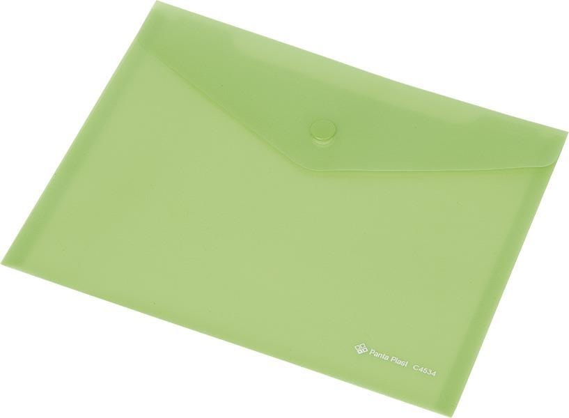 FOCUS KOPERTA A4 PRZEZROCZYSTA KOLOROWA C4535 ZIELONA Panta Plast