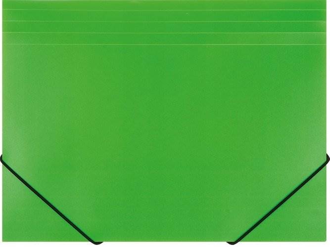 FOCUS TECZKA NA GUMKĘ A4 ZIELONY Panta Plast