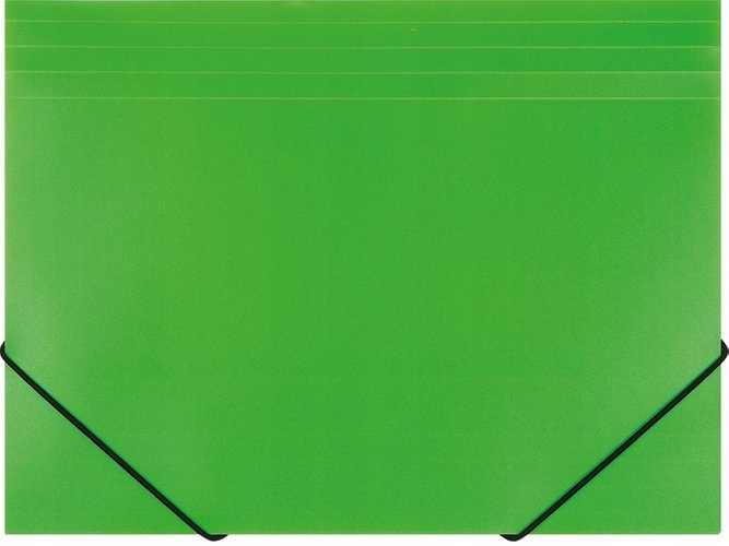 FOCUS TECZKA NA GUMKĘ A4 ZIELONY Panta Plast